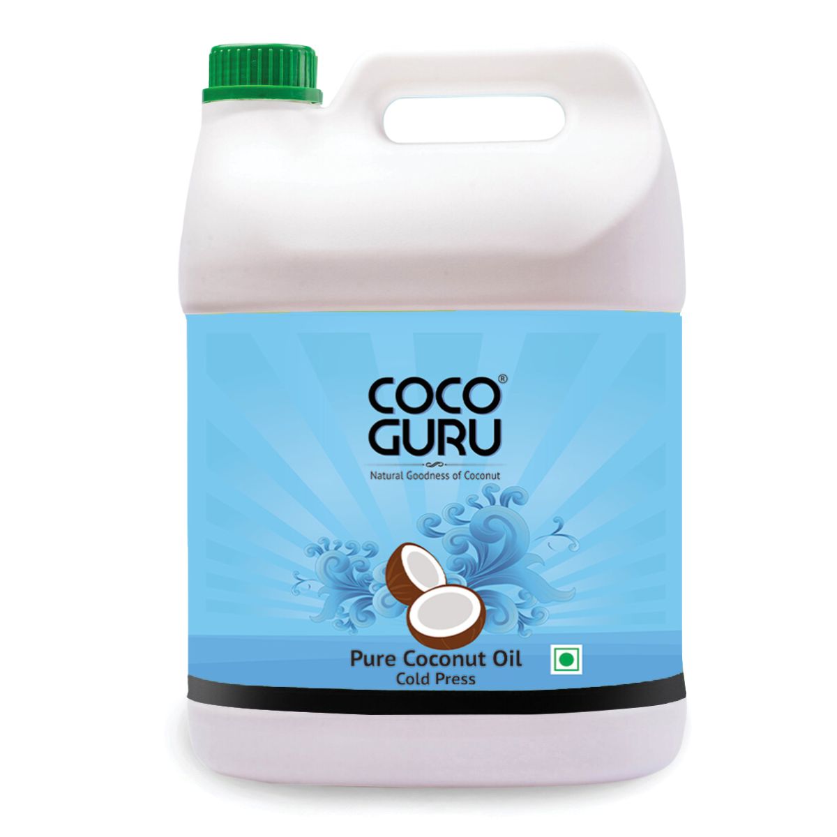 Cold Pressed Coconut Oil in Jerry Can 5 kgs (5.5 Litres)